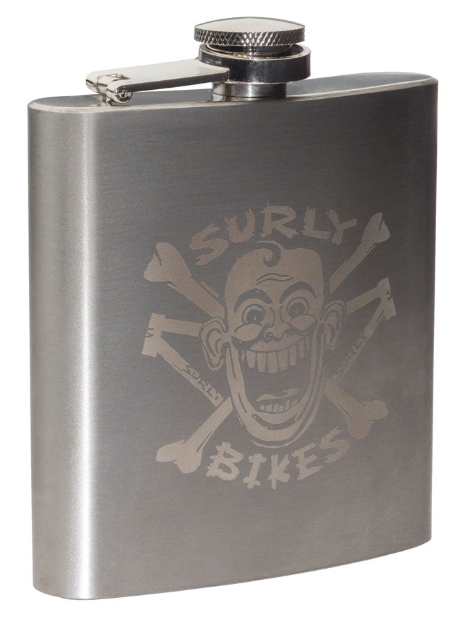 Surly Hip Flask 6oz Stainless-Goodwynn'sGoodwynn's