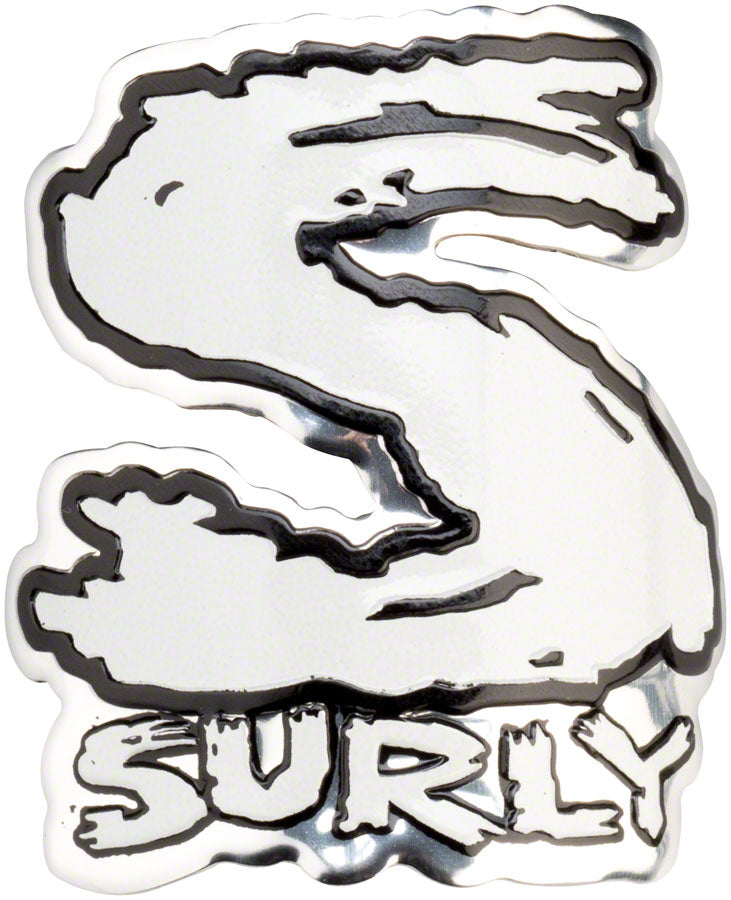 Surly Headbadge White-Goodwynn'sGoodwynn's
