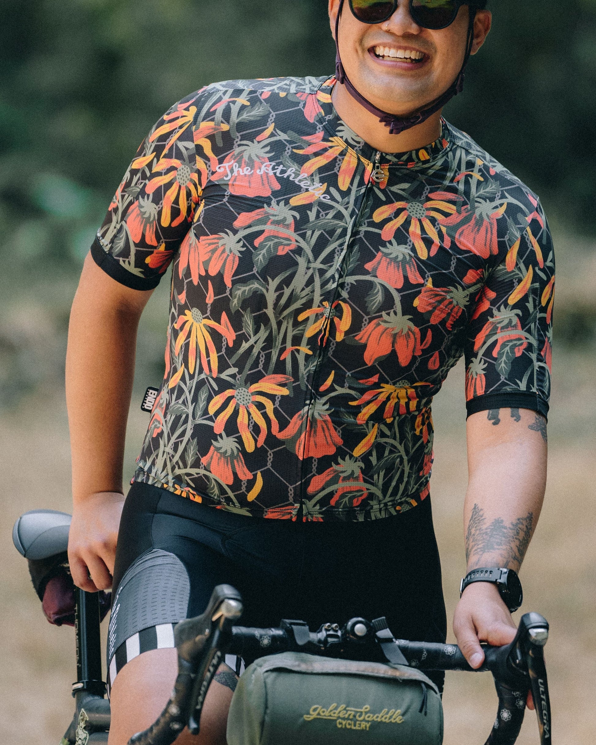 Men's Flowers Jersey-Goodwynn'sGoodwynn's