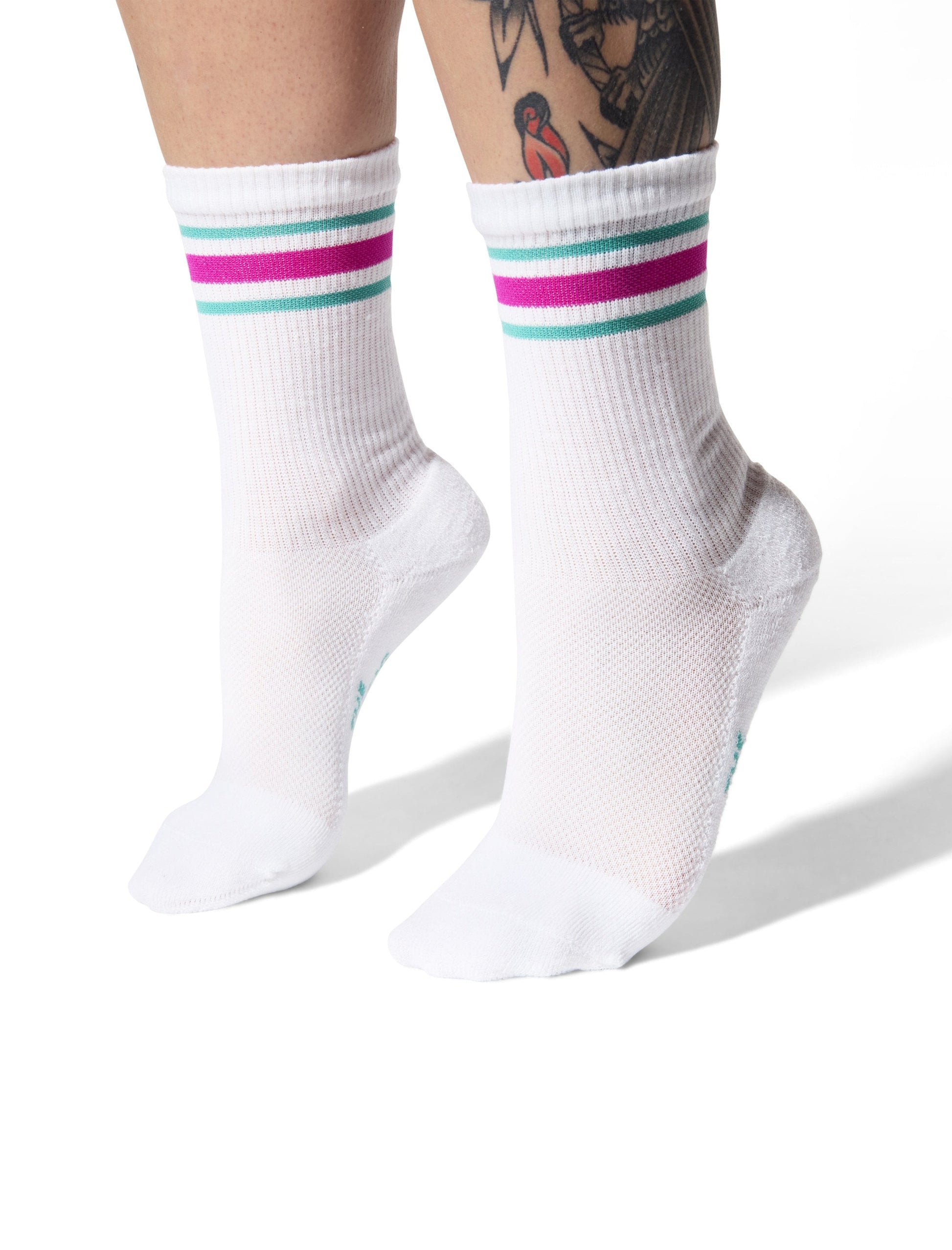 Merry Berry Triple Double Crew Socks-Goodwynn&#39;sGoodwynn&#39;s
