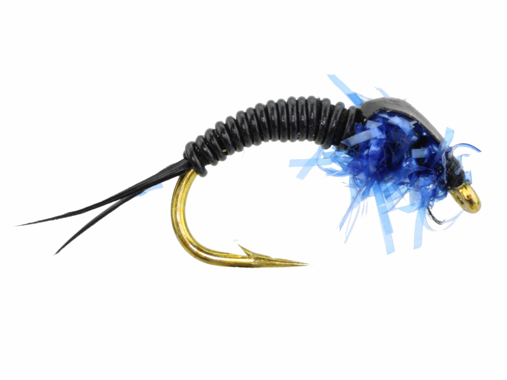 Wild Water Fly Fishing Estaz Stonefly, Metallic Royal Blue, Size 6, Qty. 6-Goodwynn'sGoodwynn's