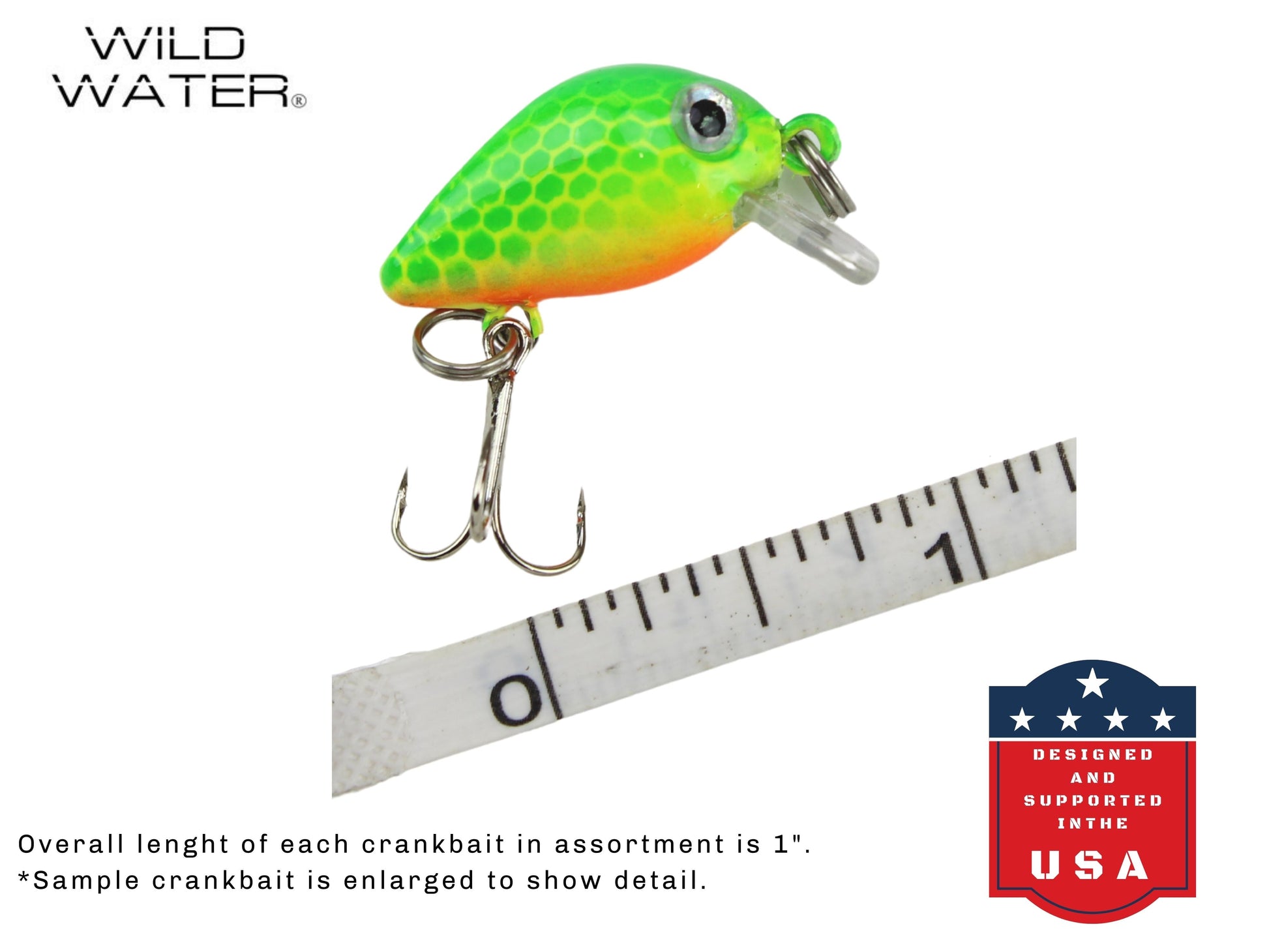Fortis Mini Crankbait Assortment 1 with 5 Mini Crankbait Lures-Goodwynn'sGoodwynn's