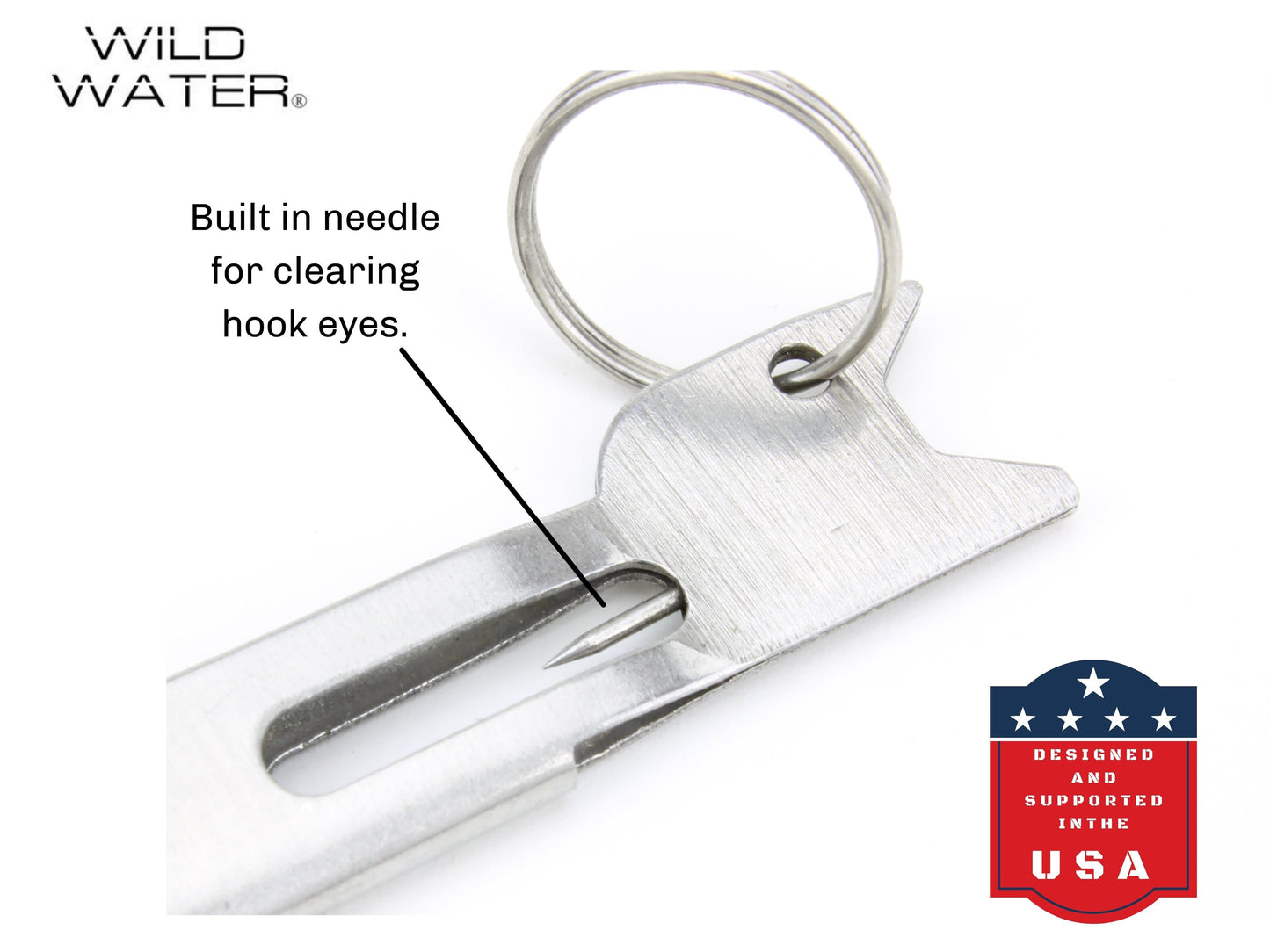 Wild Water Fly Fishing Stainless Nail Knot Tool