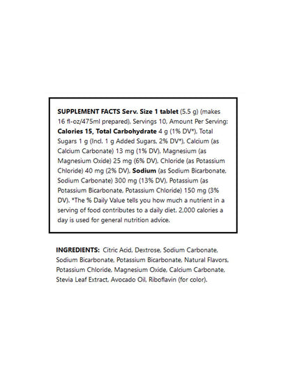 Supplement Nuun Sport Lemon-Lime 10 Serving