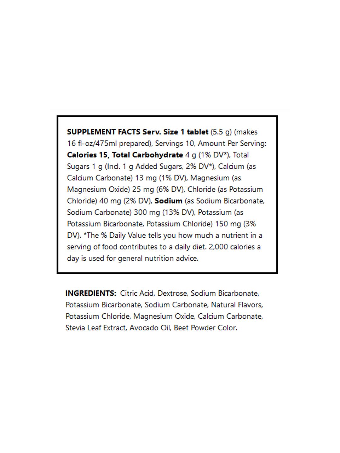 Supplement Nuun Sport Strawberry Lemonade 10 Serving