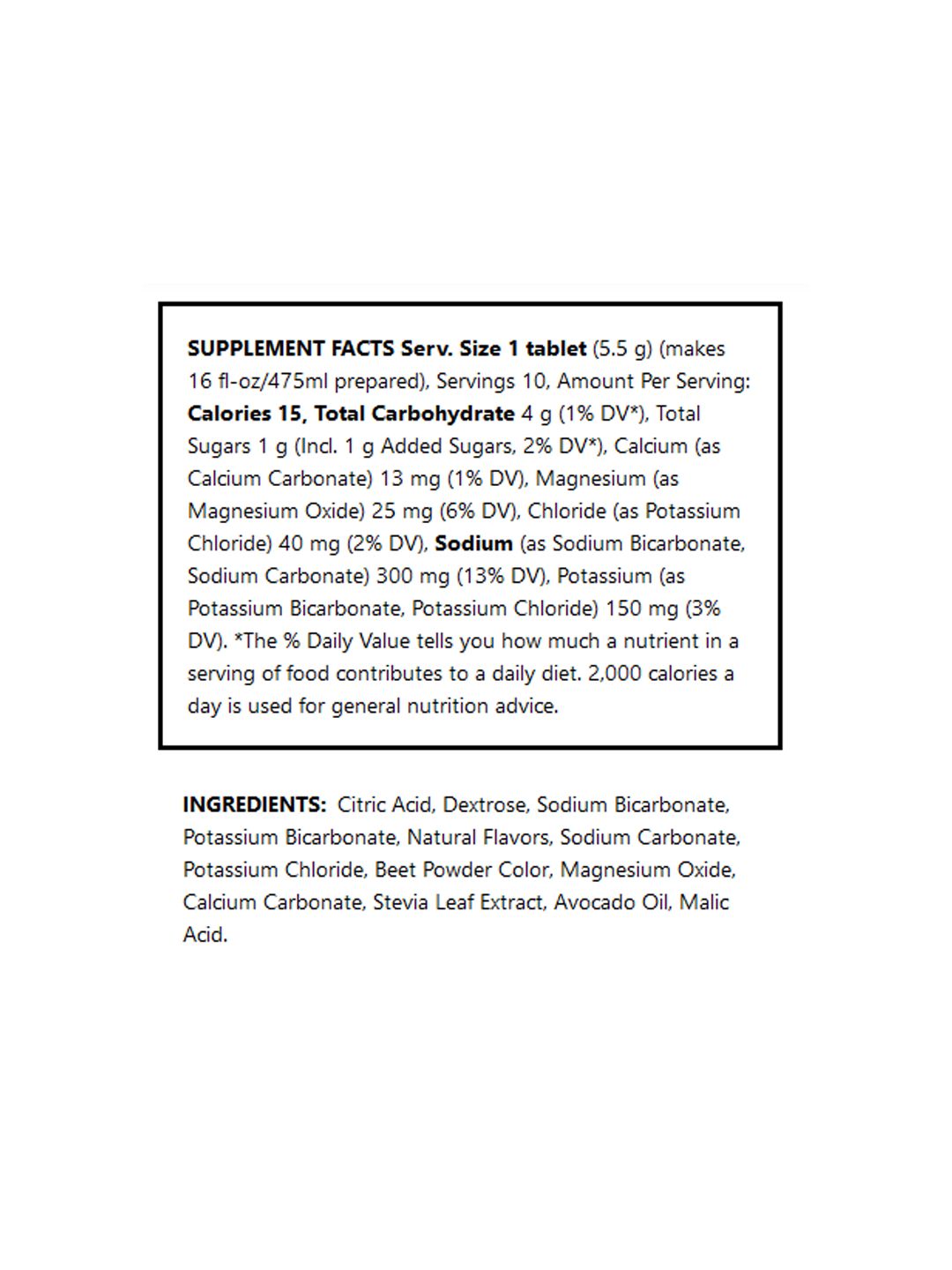 Supplement Nuun Sport Fruit Punch 10 Serving-Goodwynn'sGoodwynn's