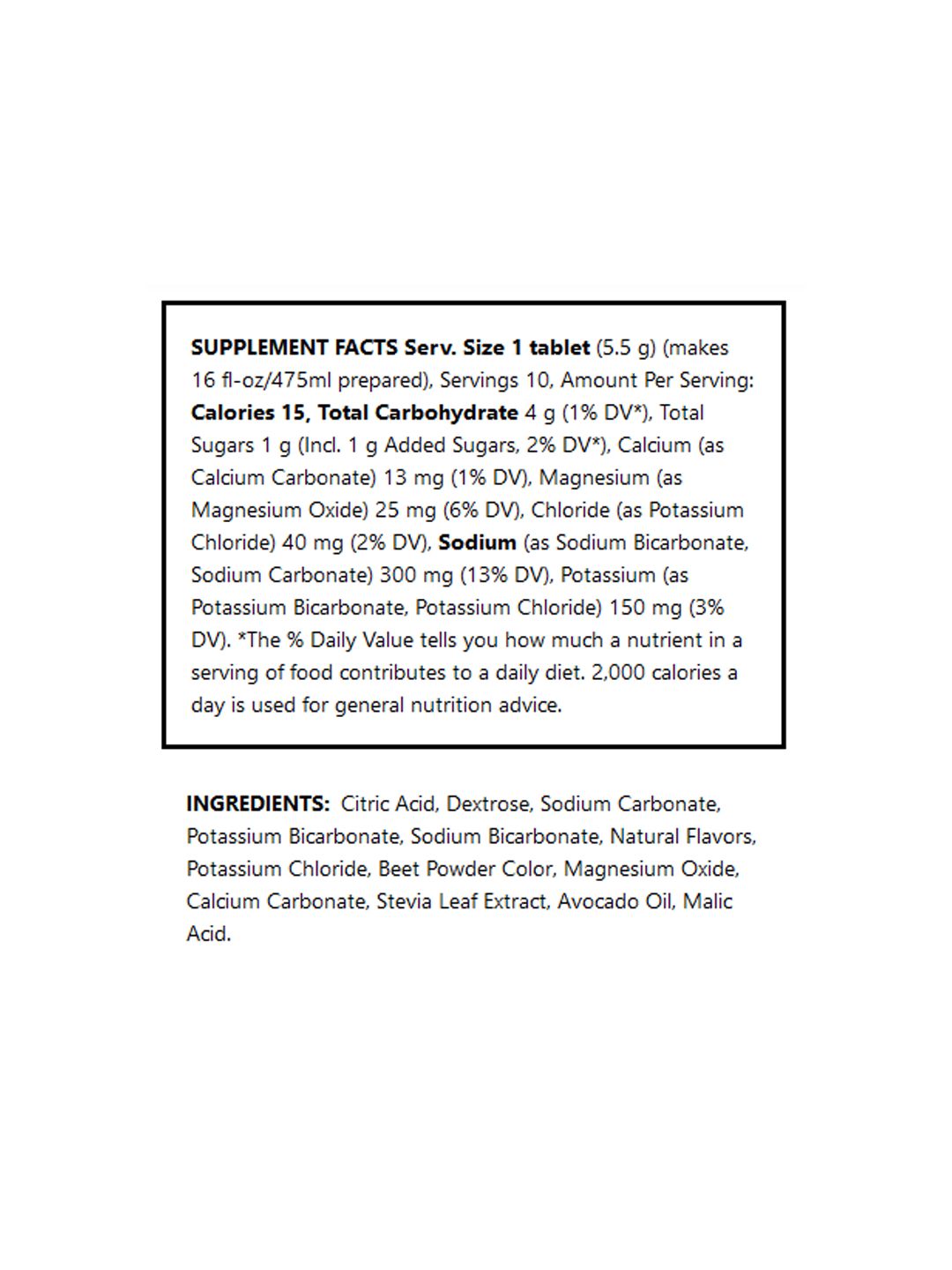 Supplement Nuun Sport Orange 10 Serving-Goodwynn'sGoodwynn's