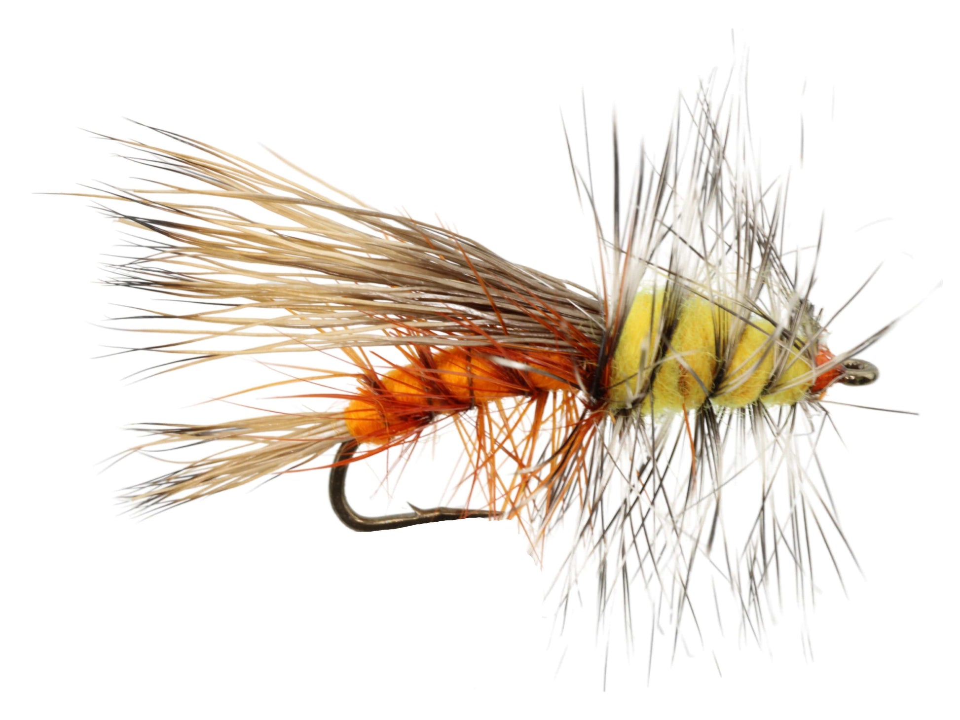 Wild Water Fly Fishing Orange Stimulator, Size 12, Qty. 6-Goodwynn'sGoodwynn's