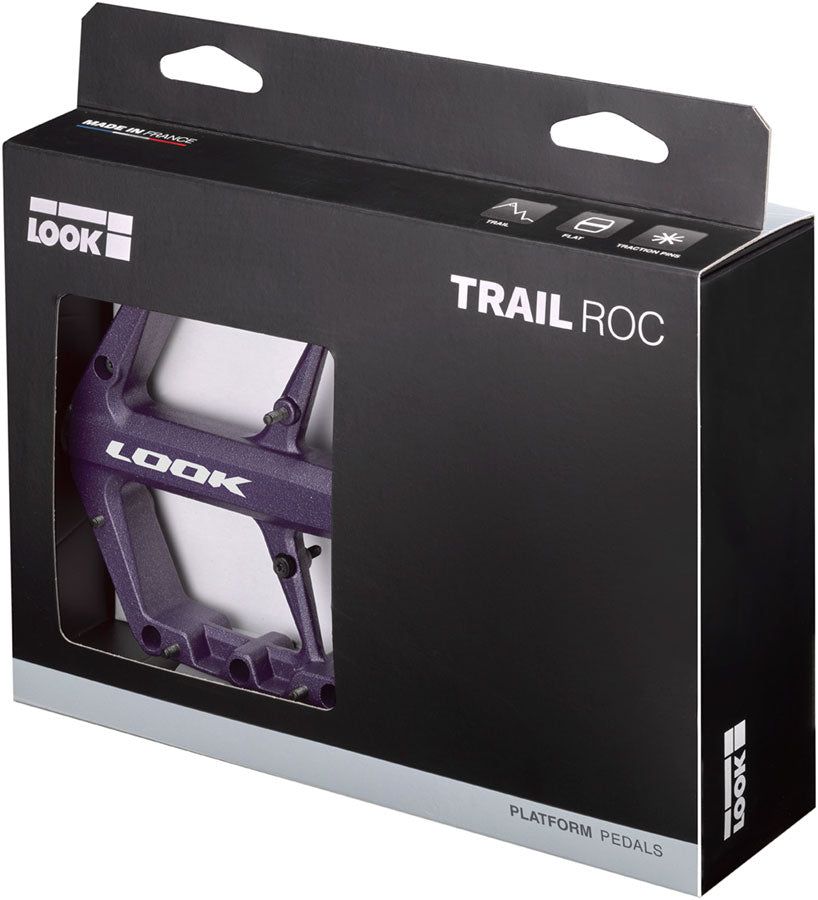 LOOK Trail Roc Pedals - Platform 9/16" Night Purple-Goodwynn'sGoodwynn's