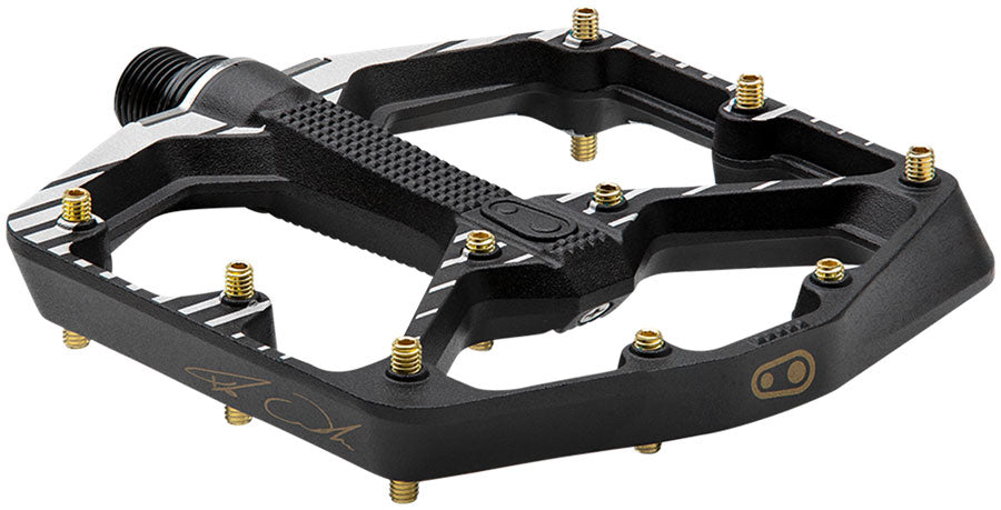 Crankbrothers Stamp 7 Fabio Wibmer Signature Edition Pedals - Platform Aluminum 9/16" BLK Large-Goodwynn'sGoodwynn's