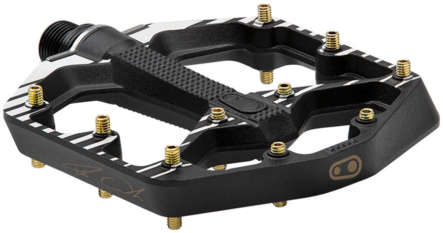 Crankbrothers Stamp 7 Fabio Wibmer Signature Edition Pedals - Platform Aluminum 9/16" BLK Small-Goodwynn'sGoodwynn's