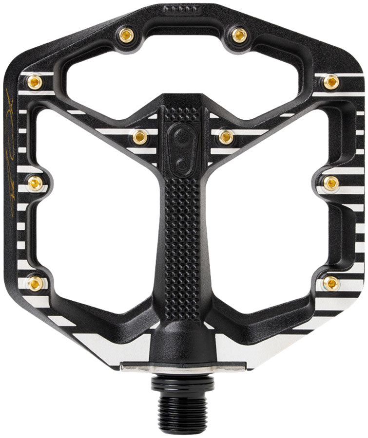 Crankbrothers Stamp 7 Fabio Wibmer Signature Edition Pedals - Platform Aluminum 9/16" BLK Small-Goodwynn'sGoodwynn's