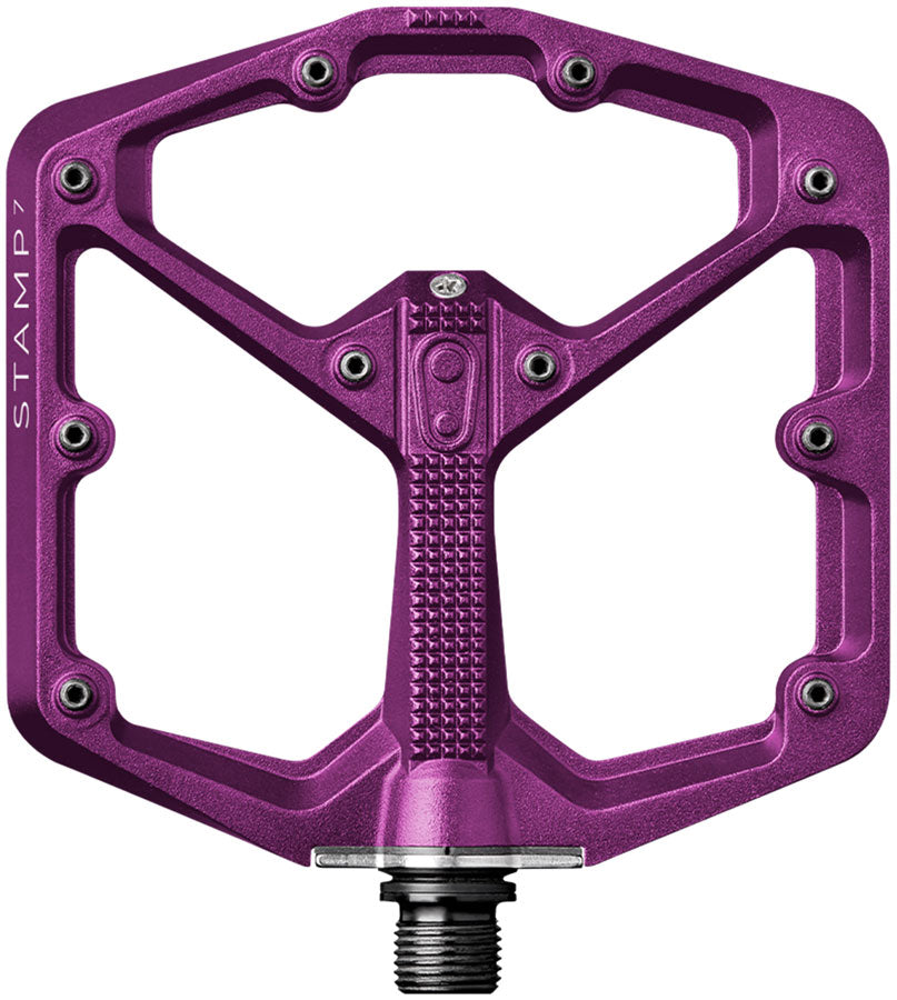 Crankbrothers Stamp 7 Pedals - Platform Aluminum 9/16" Purple Large-Goodwynn'sGoodwynn's