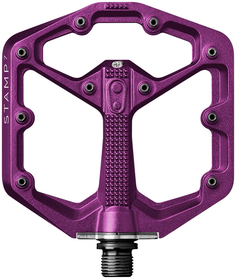 Crankbrothers Stamp 7 Pedals - Platform Aluminum 9/16" Purple Small-Goodwynn'sGoodwynn's