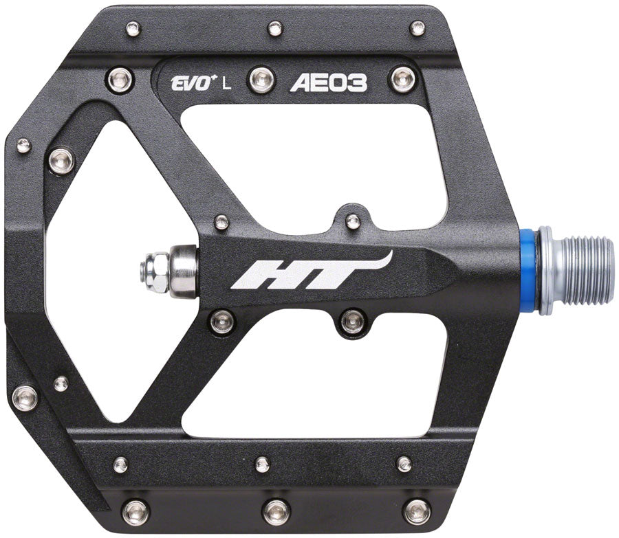 HT Components AE03(EVO+) Pedals - Platform Aluminum 9/16" Black-Goodwynn'sGoodwynn's