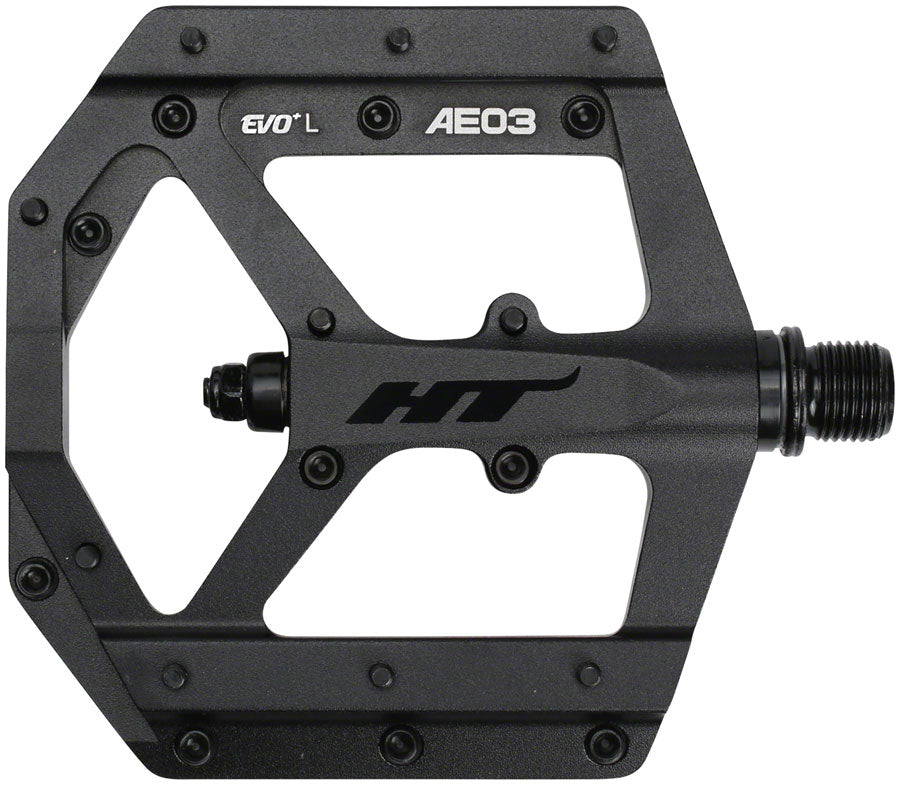 HT Components AE03(EVO+) Pedals - Platform Aluminum 9/16" Stealth Black-Goodwynn'sGoodwynn's