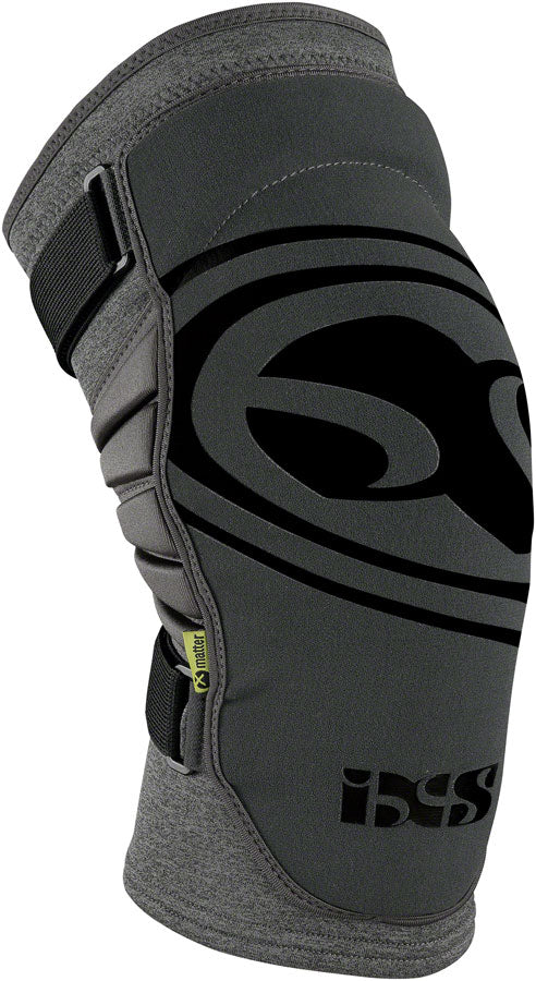 iXS Carve Evo+ Knee Pads: Gray SM-Goodwynn's