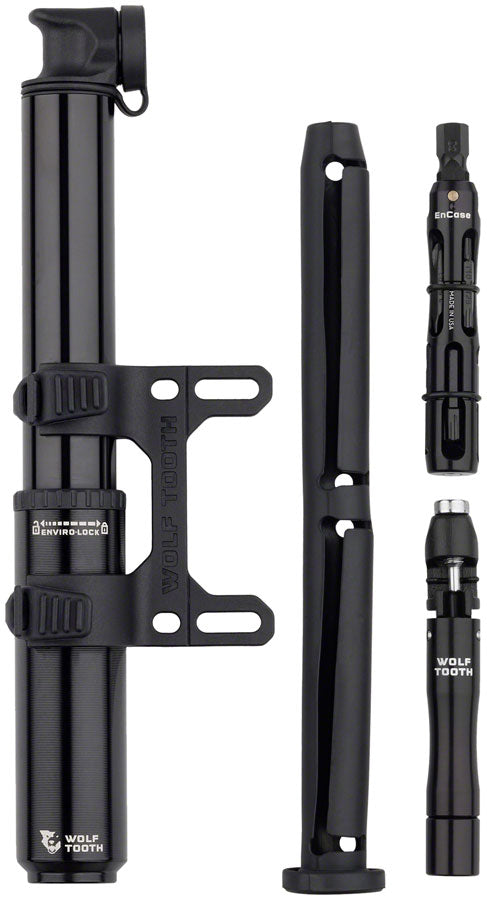Wolf Tooth Encase Pump with Chain Tool and Tire Plug Tool - 85cc-Goodwynn'sGoodwynn's