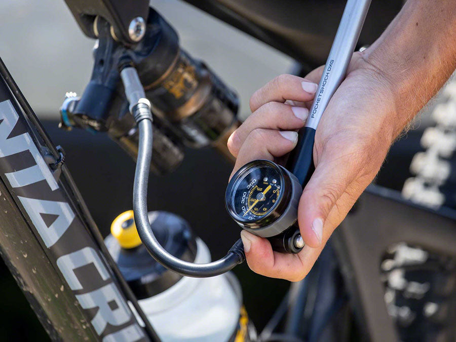 Topeak Pocketshock DXG XL Pump - Silver/Black-Goodwynn'sGoodwynn's
