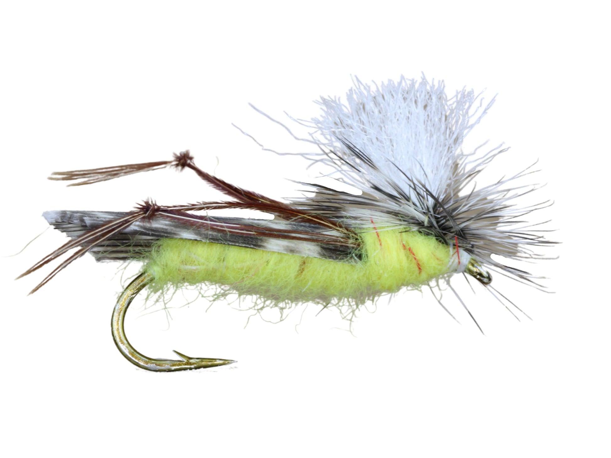 Wild Water Fly Fishing Parachute Hopper, Size 10, Qty. 6-Goodwynn'sGoodwynn's