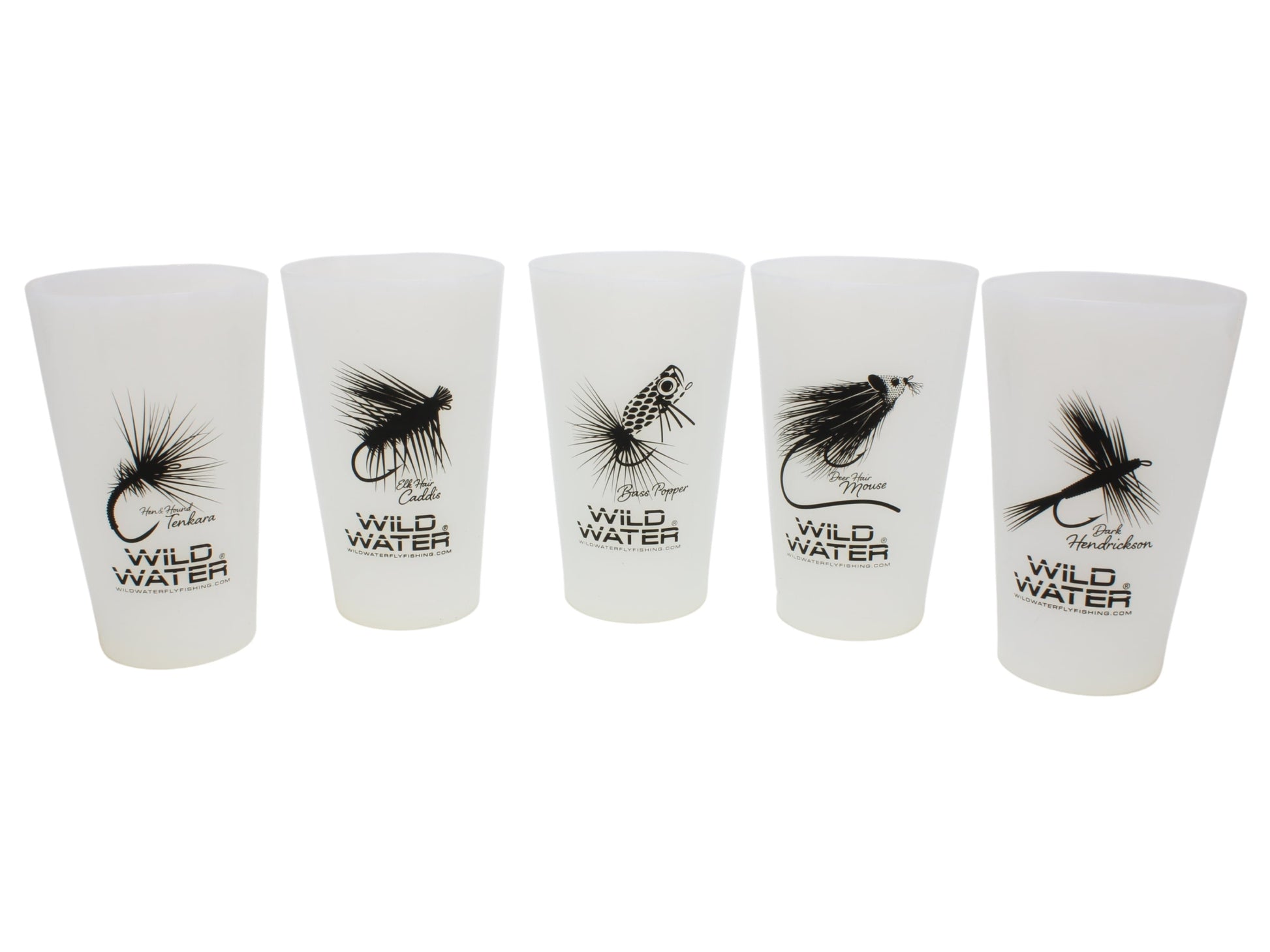 Wild Water Fly Fishing Silicone Pint Glass-Goodwynn'sGoodwynn's