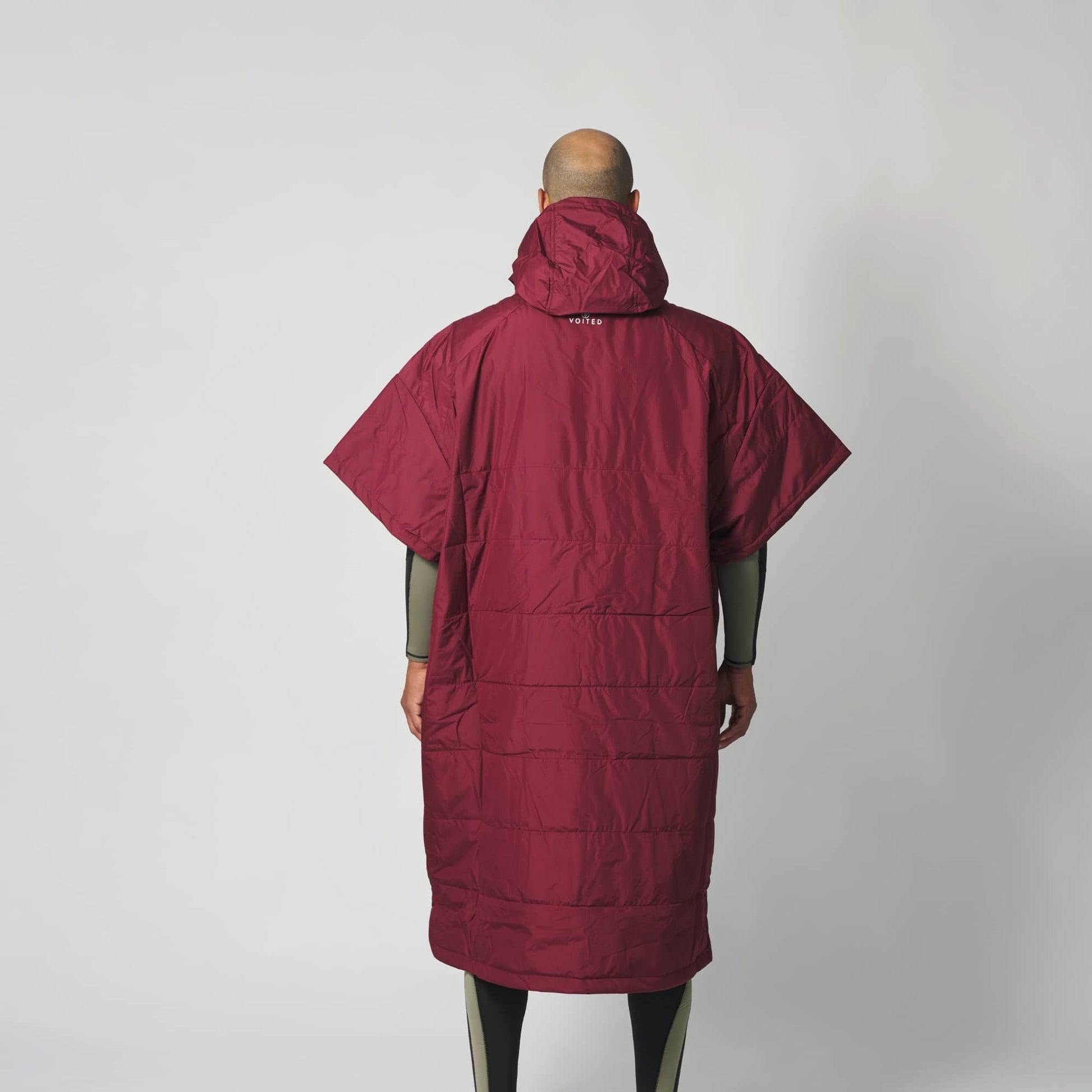 VOITED 2nd Edition Outdoor Poncho for Surfing, Camping, Vanlife & Wild Swimming - Cardinal-Goodwynn'sGoodwynn's