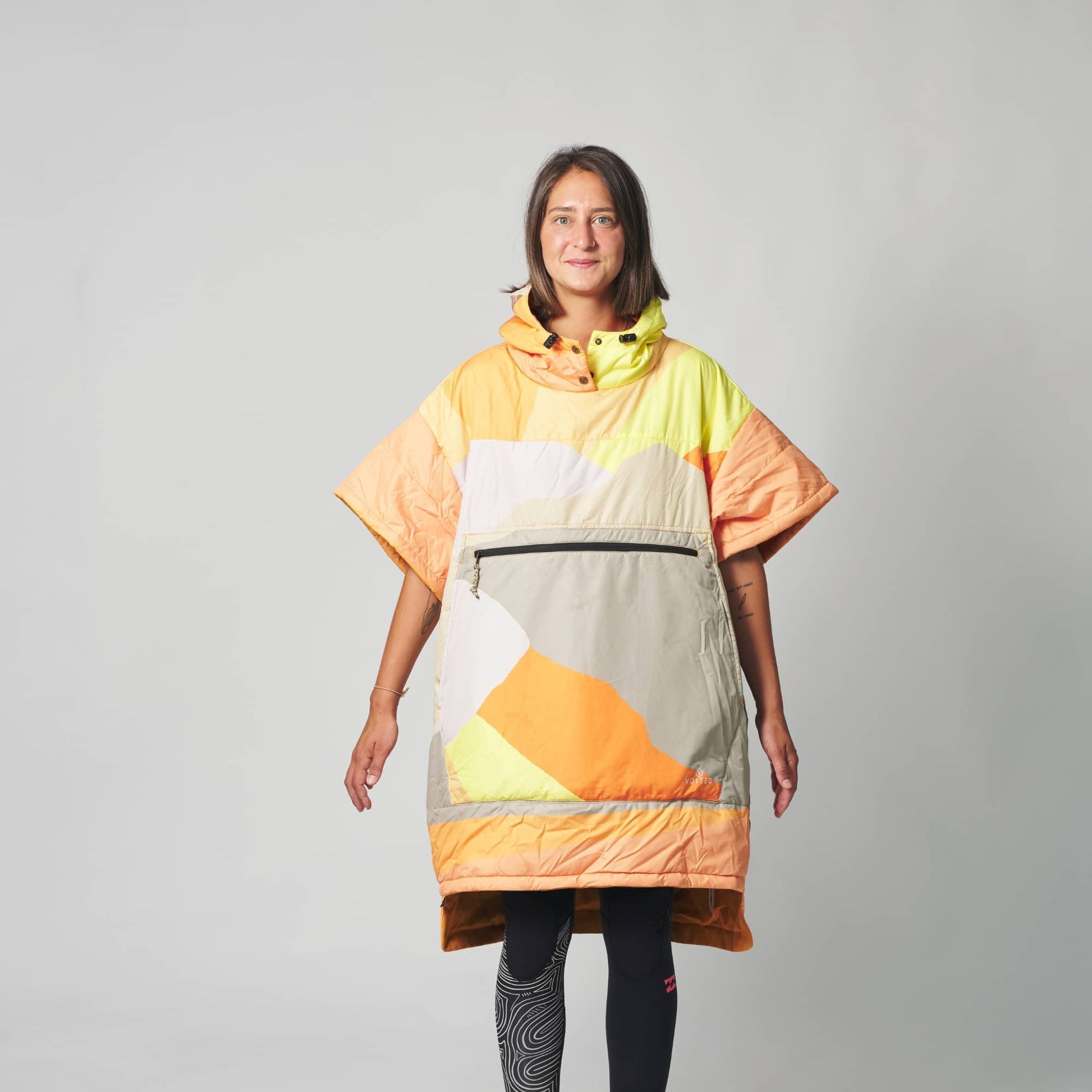 VOITED 2nd Edition Outdoor Poncho for Surfing, Camping, Vanlife & Wild Swimming - Sunscape-Goodwynn'sGoodwynn's