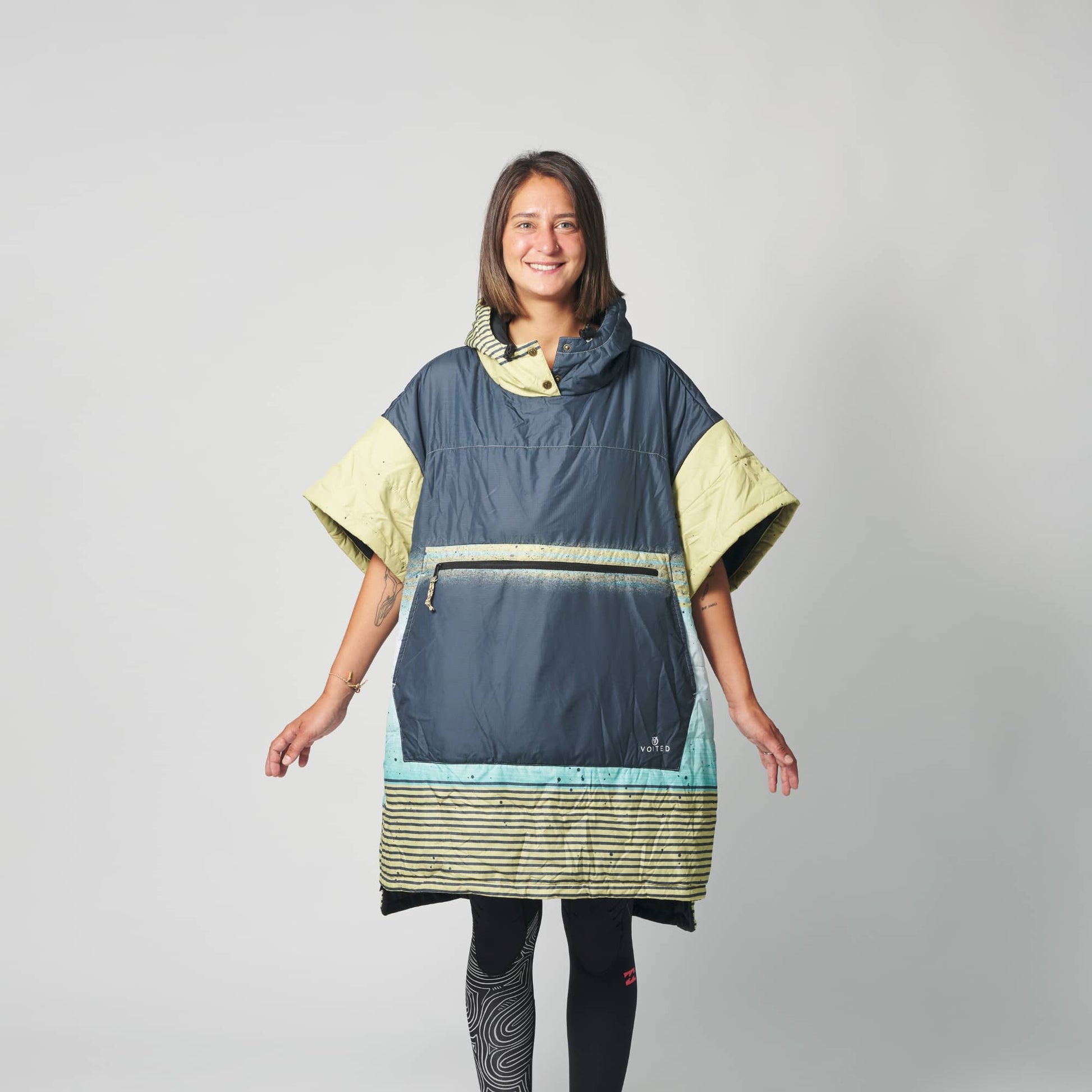 VOITED 2nd Edition Outdoor Poncho for Surfing, Camping, Vanlife & Wild Swimming - Woodspray-Goodwynn'sGoodwynn's
