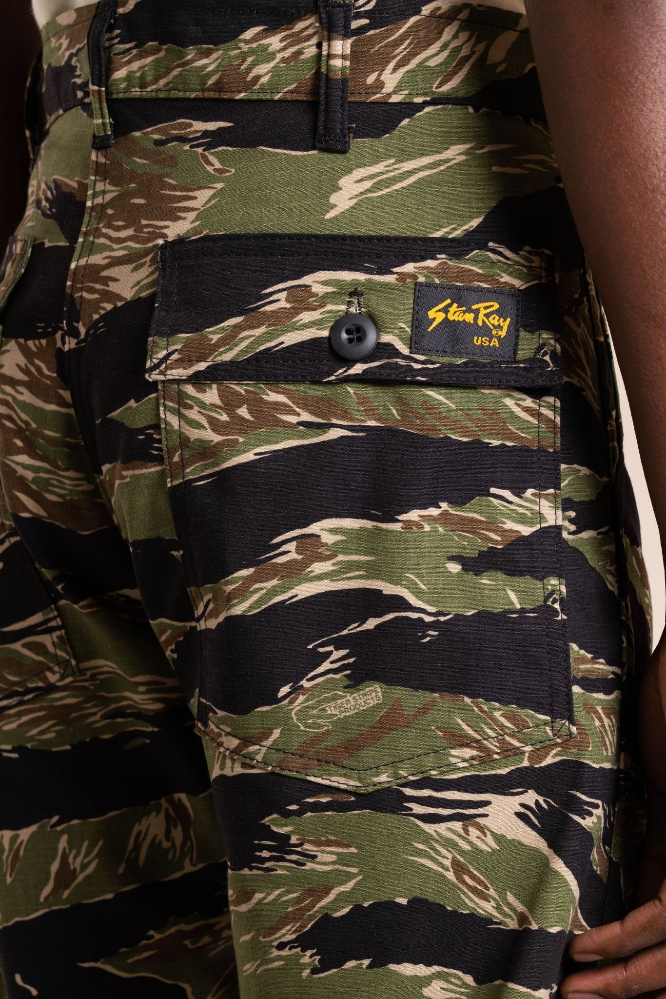 FATIGUE SHORT (GREEN TIGERSTRIPE RIPSTOP) 5579-Goodwynn'sGoodwynn's