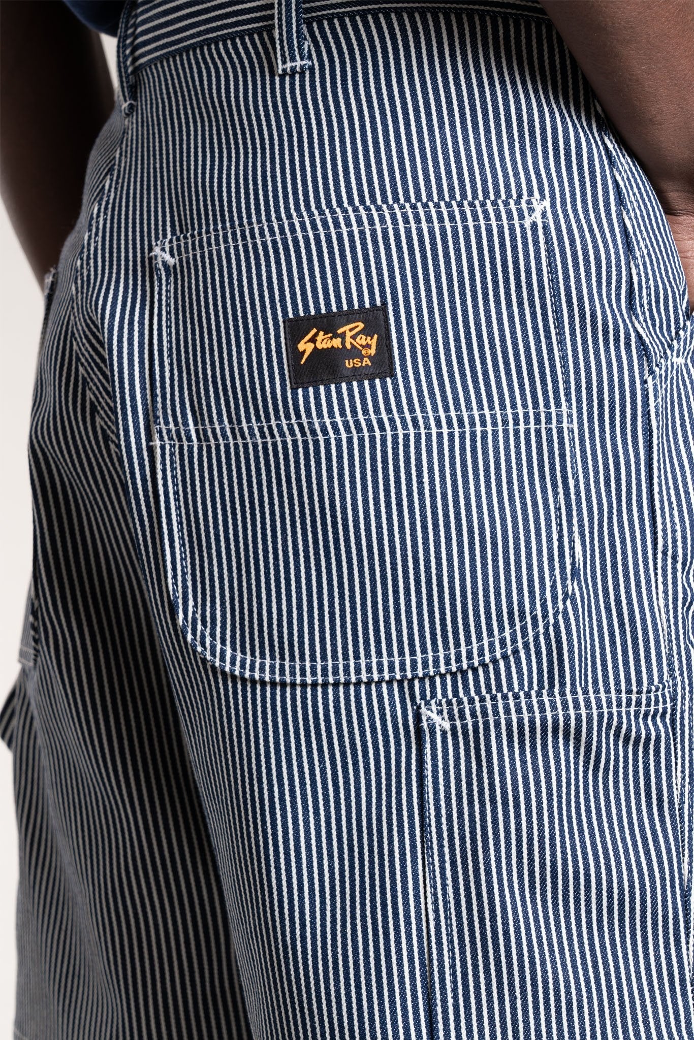 80'S PAINTER SHORT (HICKORY STRIPE) 3775-Goodwynn'sGoodwynn's