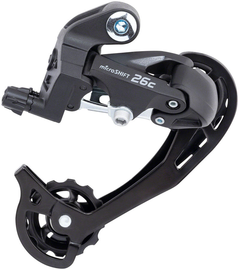 microSHIFT M26C Rear Derailleur - 7/8 Speed Long Cage 13-34t Freewheel BLK-Goodwynn'sGoodwynn's