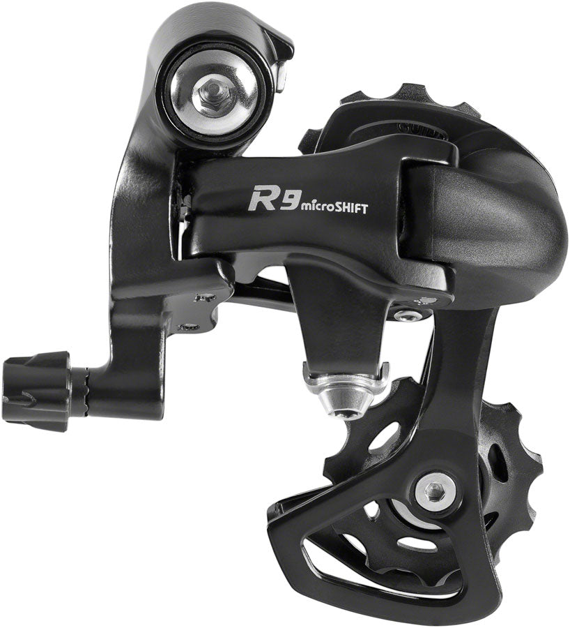 microSHIFT R9 Rear Derailleur - 9-Speed Short Cage Shimano Road Compatible BLK-Goodwynn'sGoodwynn's