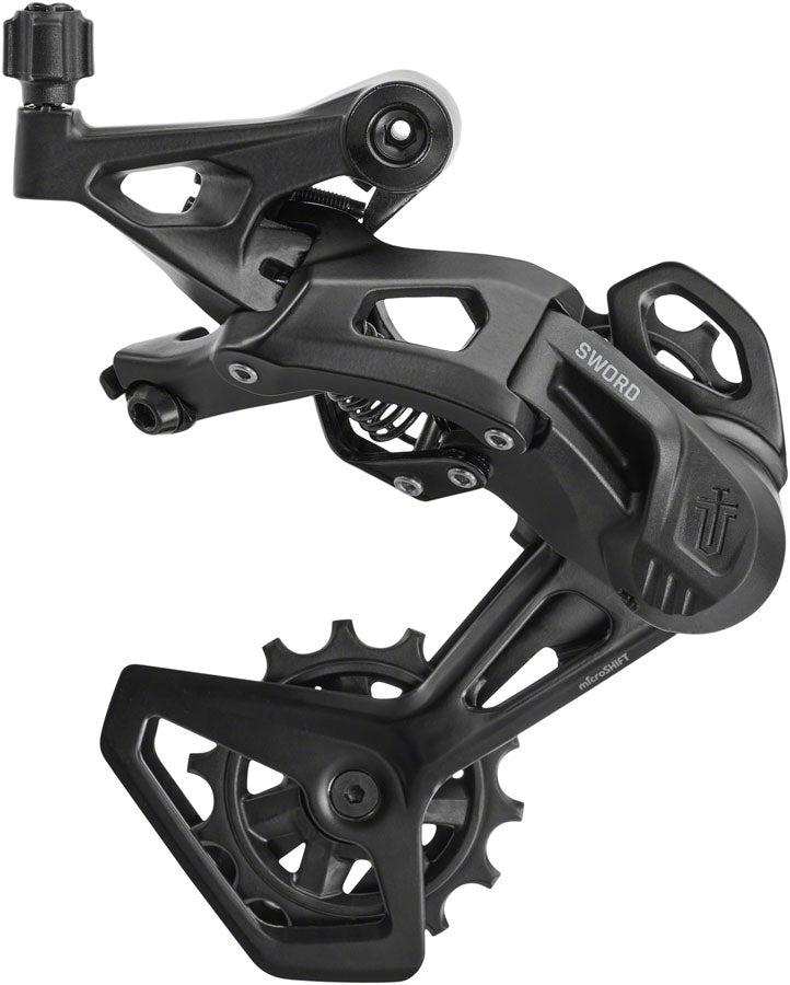 microSHIFT Sword BLK 1x9-Speed Groupset - Includes Brake/Shifters Rear Derailleur Medium Cage 11-42t Cassette-Goodwynn'sGoodwynn's