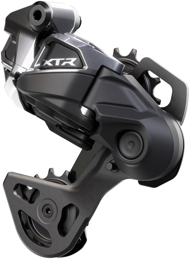 Shimano XTR RD-M9250-GS Di2 Wireless Rear Derailleur - 12-Speed Medium Cage Shadow ES BLK/Gray-Goodwynn'sGoodwynn's