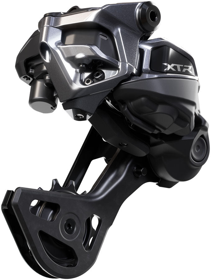Shimano XTR RD-M9250-GS Di2 Wireless Rear Derailleur - 12-Speed Medium Cage Shadow ES BLK/Gray-Goodwynn'sGoodwynn's