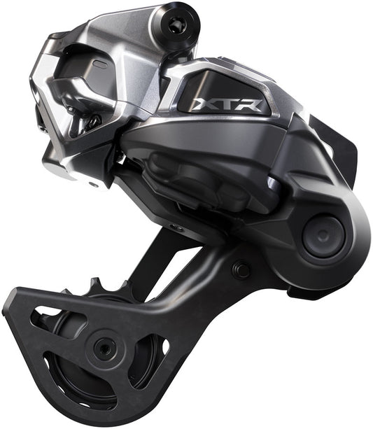 Shimano XTR RD-M9250-GS Di2 Wireless Rear Derailleur - 12-Speed Medium Cage Shadow ES BLK/Gray-Goodwynn's
