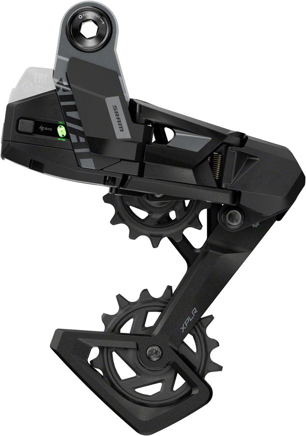 SRAM Rival XPLR AXS Rear Derailleur - For Rival XPLR 1x 13-Speed 46t Max UDH Hangerless Battery Not Included BLK/Silver E1-Goodwynn'sGoodwynn's