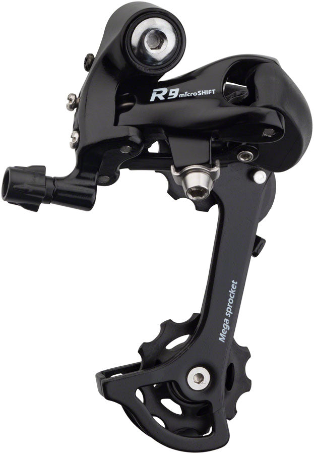 microSHIFT R9 Rear Derailleur - 910 Speed Medium Cage Black-Goodwynn'sGoodwynn's