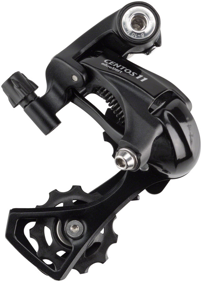 microSHIFT Centos Rear Derailleur - 11 Speed Short Cage Black-Goodwynn'sGoodwynn's