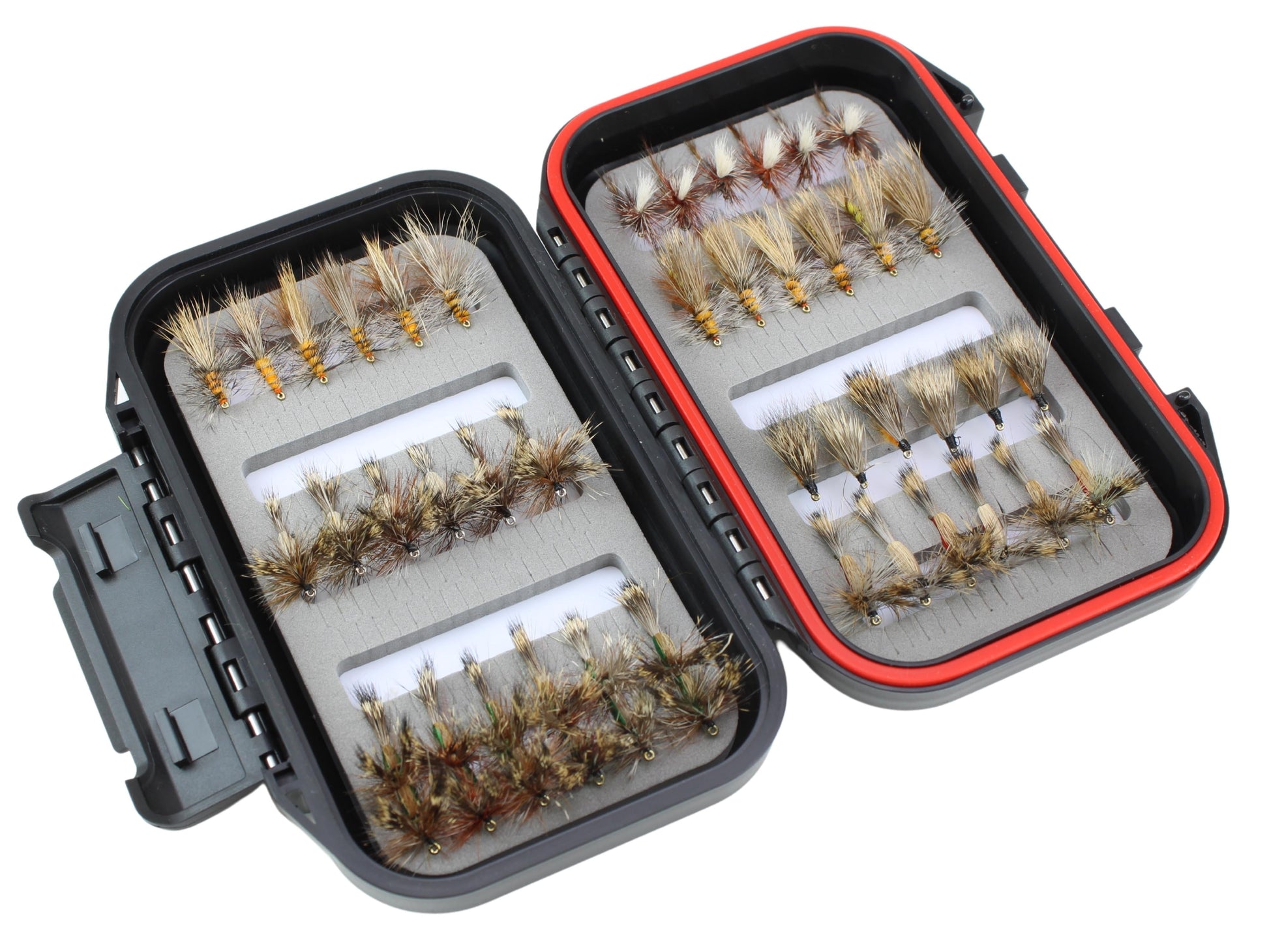 Wild Water Attractor/Trout Stimulator Fly Assortment, 42 Flies with Small Fly Box-Goodwynn'sGoodwynn's