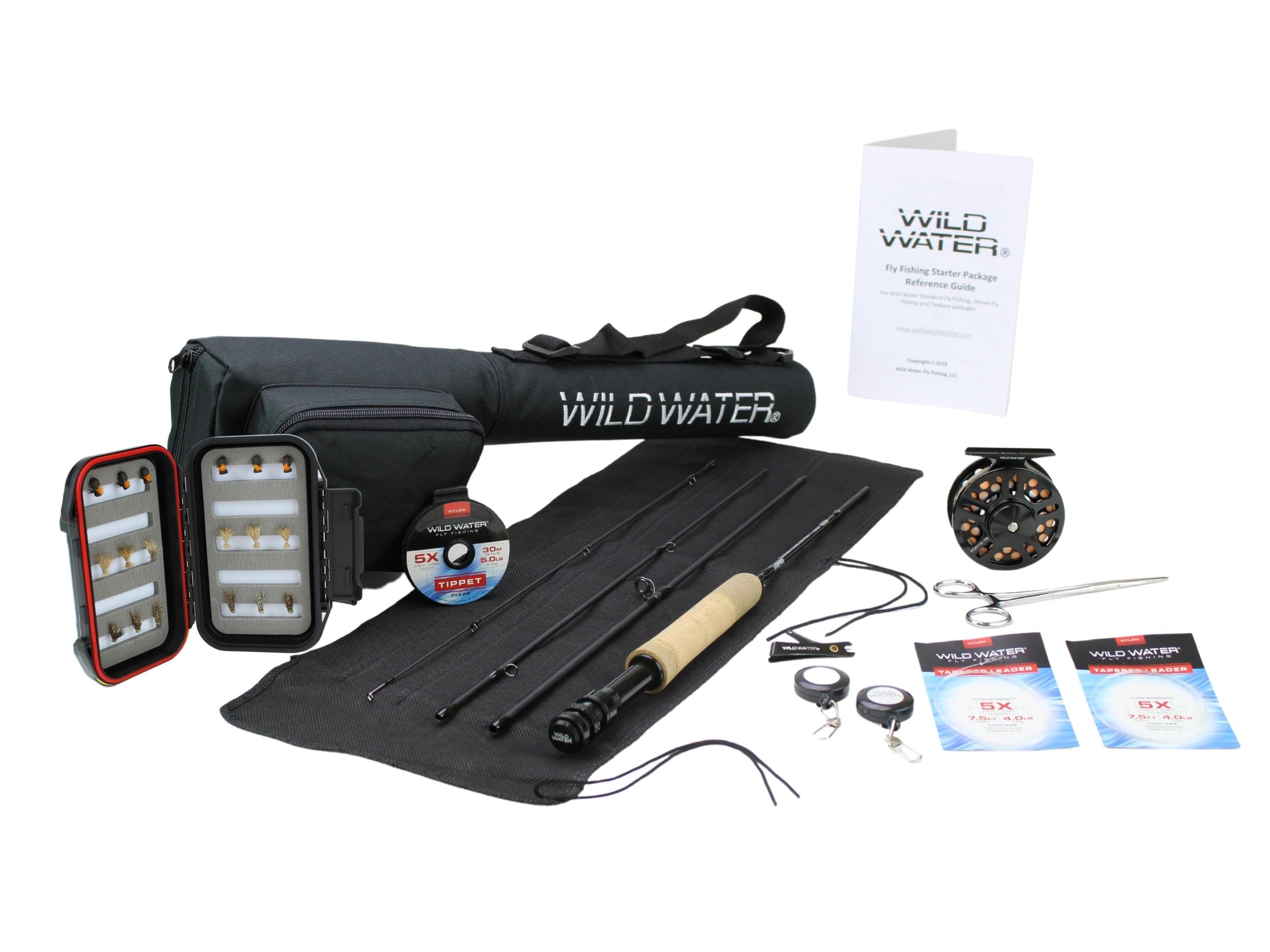Wild Water Fly Fishing Combo with CNC Fly Reel, 5 ft 6 in 3 wt Rod-Goodwynn'sGoodwynn's