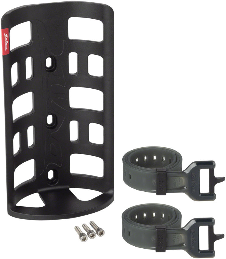 Salsa EXP Series Anything Cage HD with EXP Rubber Straps Black-Goodwynn'sGoodwynn's