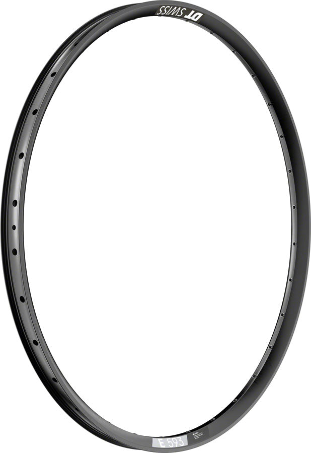 DT Swiss E 593 Rim - 27.5" Disc Black 28H-Goodwynn'sGoodwynn's