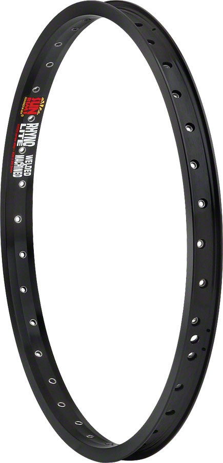 Sun Ringle Rhyno Lite XL Rim - 24" Rim Black 36H Clincher Schraeder-Goodwynn'sGoodwynn's
