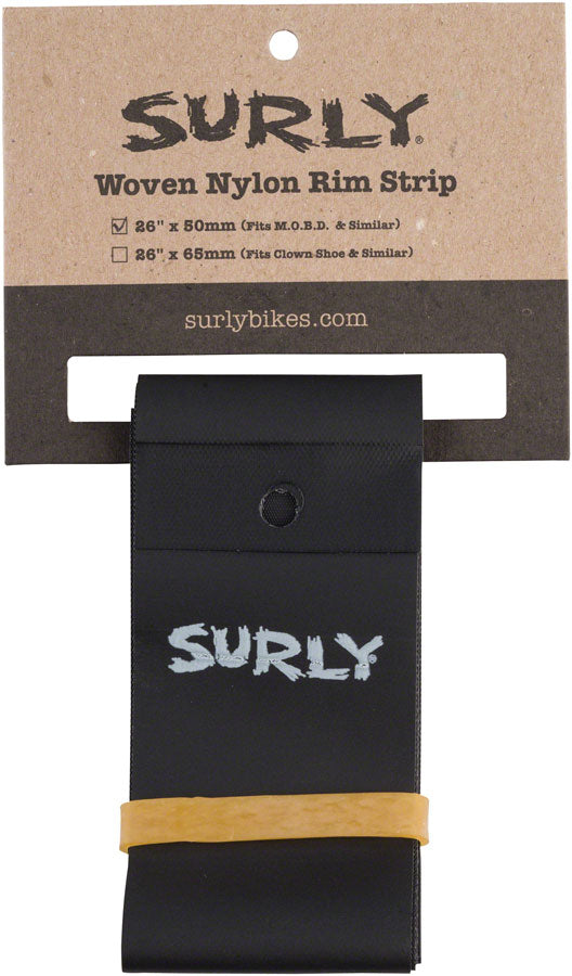 Surly Rim Strip: For Other Brother Darryl Rim Nylon 50mm wide Black-Goodwynn'sGoodwynn's