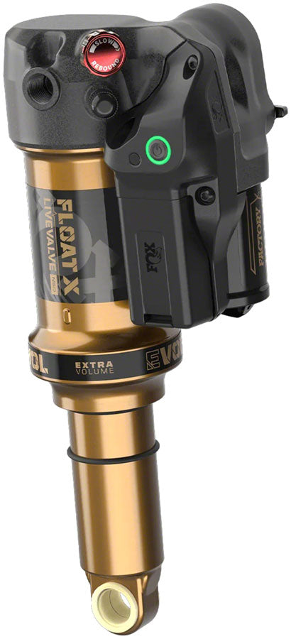 FOX FLOAT X Live Valve Neo Factory Rear Shock - Trunnion Metric 205 x 60 mm 0.2 Spacer Live Valve EVOL LV Kashima Coat-Goodwynn's