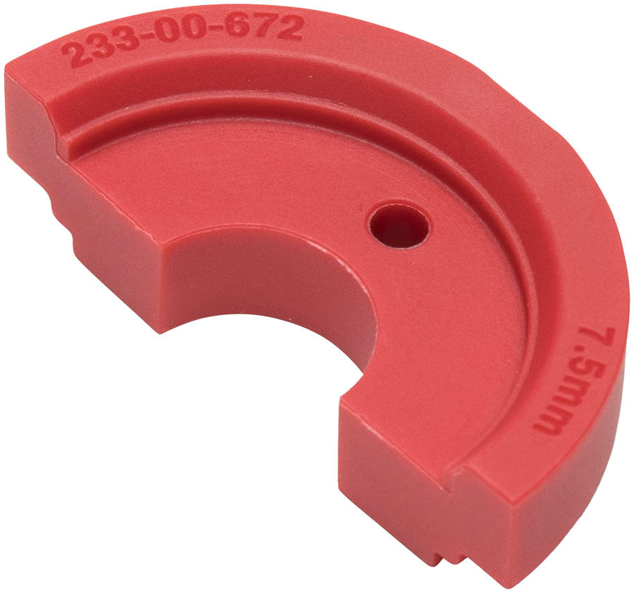 FOX Travel Spacer - 2026 FLOAT X2 7.5mm Red-Goodwynn&#39;sGoodwynn&#39;s