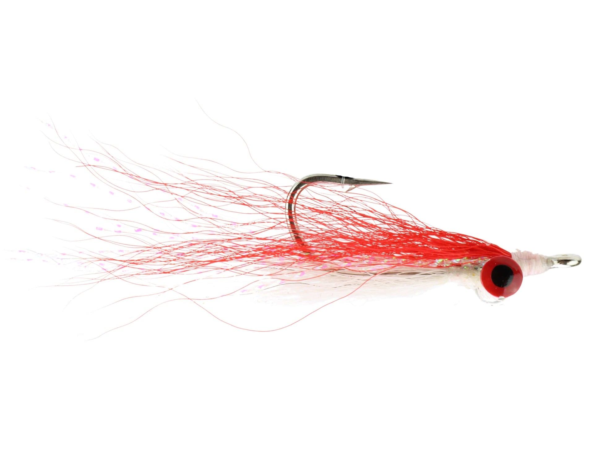 Wild Water Fly Fishing Red Clouser Minnow, Size 1/0, Qty. 3-Goodwynn'sGoodwynn's