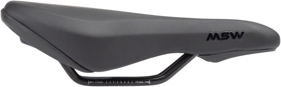 MSW Youth Saddle - Memory Foam Steel Black-Goodwynn'sGoodwynn's