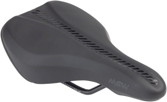 MSW Youth Saddle - Memory Foam Steel Black-Goodwynn's